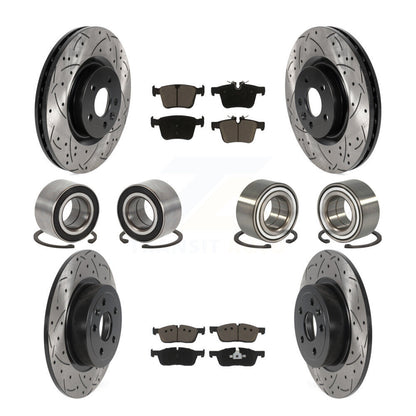 Kit de plaquettes de Rotor de frein revêtues de roulements avant et arrière (10 pièces) pour Land Rover Range Evoqu