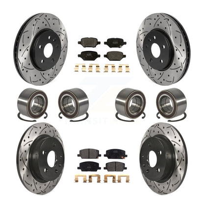 Kit de plaquettes de Rotor de frein enduites de roulement avant et arrière (10 pièces) pour Buick Encore Chevrole