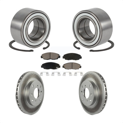 Kit de plaquettes de Rotor de frein enduites de roulement de roue avant, pour Honda Accord coupé avec 2.3