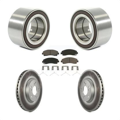 Kit de rotor et de plaquettes de frein avec roulement de roue avant, pour Honda Ridgelin 2006 – 2014