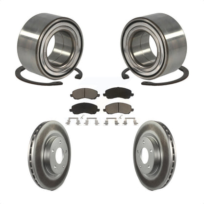 Kit de plaquettes de Rotor de frein enduit de roulement de roue avant, pour Mitsubishi Jeep Outlander RV