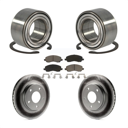 Kit de plaquettes de Rotor de frein, manteau de roulement de roue avant, pour Mitsubishi Lancer Dodge Calibe