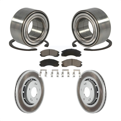 Kit de plaquettes de Rotor de frein, manteau de roulement de roue avant pour Mitsubishi Lancer 09 à partir de 04