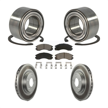 Kit de rotor et de plaquettes de frein avec roulement de roue avant, pour Mitsubishi Lancer FW 2017