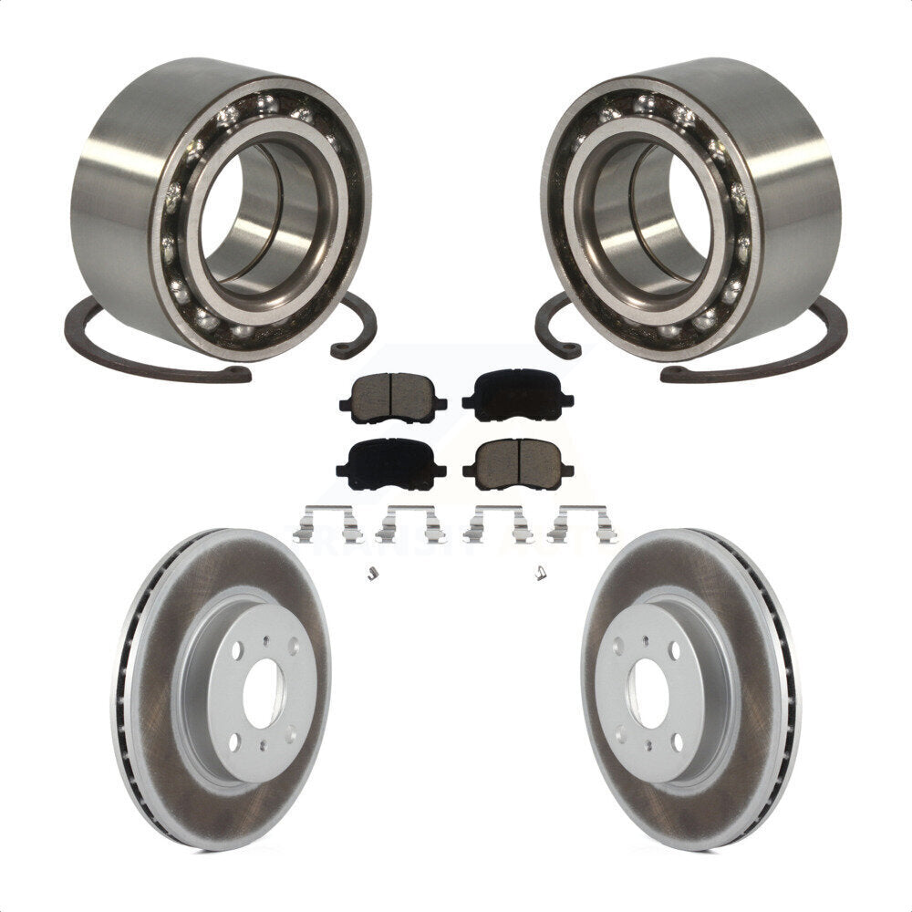 Kit de plaquettes de Rotor de frein, manteau de roulement de roue avant, pour Toyota Corolla Chevrolet Priz
