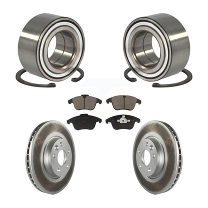 Kit de rotors et plaquettes de frein à disque enduits de roulement avant pour Land Rover Range Evoque