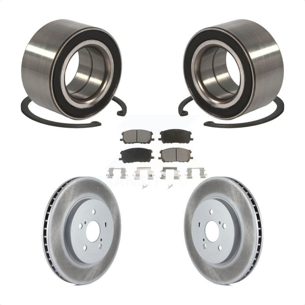 Kit de plaquettes de Rotor de frein, manteau de roulement de roue avant, pour Lexus RX350 RX330 Toyota RX400