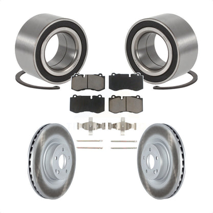 Kit de plaquettes de Rotor de frein à disque enduit de roulement de roue avant pour Mercedes-Benz S45 2009