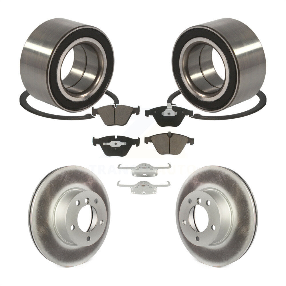 Kit de Rotor et plaquettes de frein à disque revêtus de roulement de roue avant, pour BMW 328i xDrive 328x