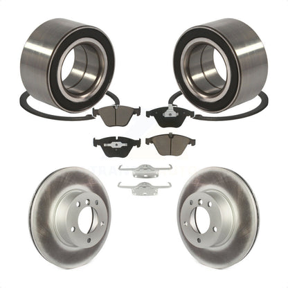 Kit de Rotor et plaquettes de frein à disque revêtus de roulement de roue avant, pour BMW 328i xDrive 328x