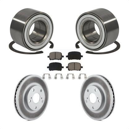 Kit de Rotor et plaquettes de frein revêtus de roulement de roue avant, pour Toyota Camry Solara Avalo