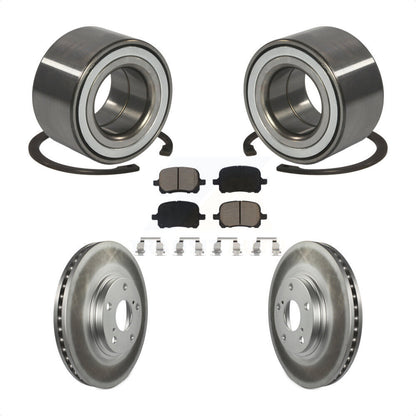 Kit de rotor et plaquettes de frein à disque revêtus de roulement de roue avant pour Lexus RX30 1999 – 2001