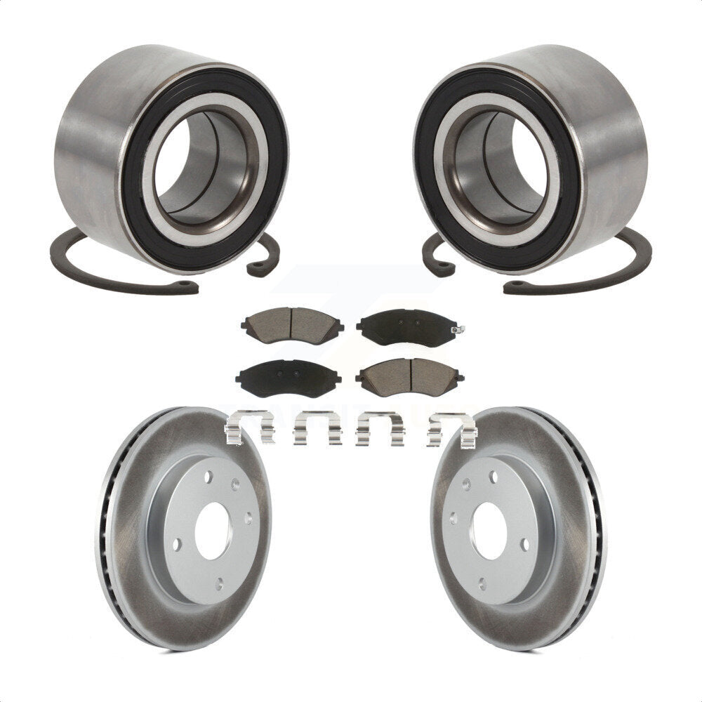Kit de plaquettes de Rotor de frein, roulement de roue avant, pour Chevrolet Optra Suzuki Forenz