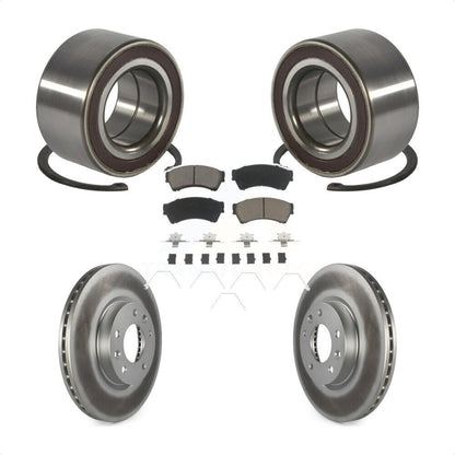 Kit de rotor et de plaquettes de frein à disque avec roulement de roue avant, pour Mazda 6 2009 2.5 – 2013