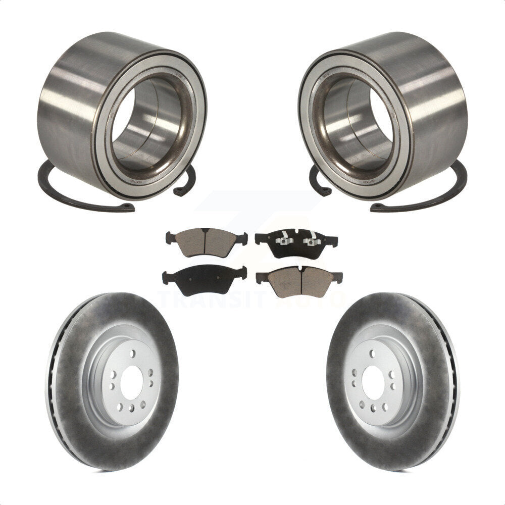 Kit de plaquettes de Rotor de frein, roulement de roue avant, pour Mercedes-Benz ML350 ML320 R35