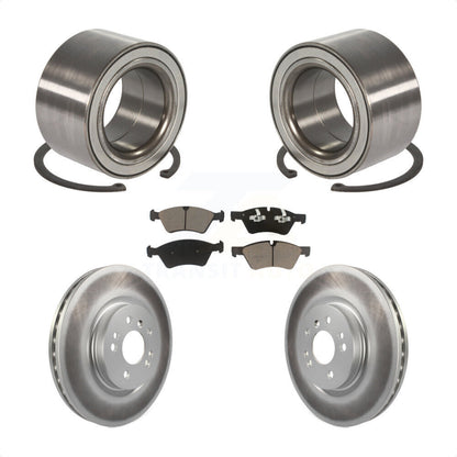 Kit de plaquettes de Rotor de frein enduit de roulement de roue avant, pour Mercedes-Benz ML45 2010 – 2011