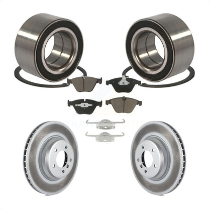 Kit de Rotor et plaquettes de frein à disque revêtus de roulement de roue avant, pour BMW 335i xDrive 335x