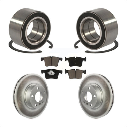 Kit de rotors et plaquettes de frein à disque enduits de roulement de roue avant pour BMW X3 2011 – 2012