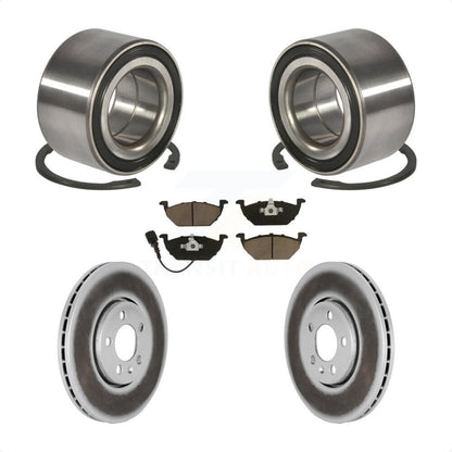 Kit de plaquettes de Rotor de frein, manteau de roulement de roue avant pour Volkswagen Golf 2000 2001 2.0