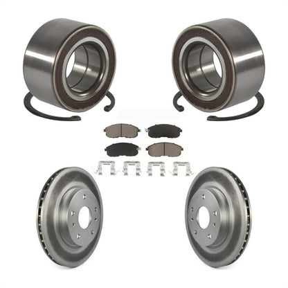 Kit de Rotor et de plaquettes de frein à disque enduit de roulement de roue avant pour Suzuki SX4 Crossove