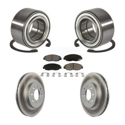Kit de Rotor et de plaquettes de frein à disque revêtu de roulement de roue avant, pour Honda Civic Acura E