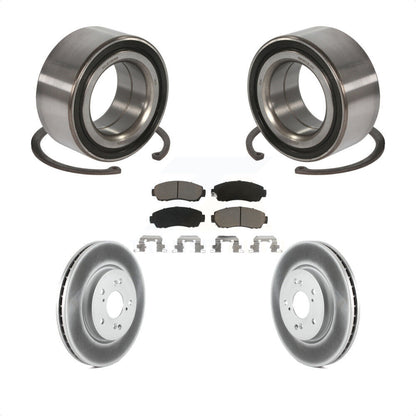 Kit de Rotor et de plaquettes de frein à disque revêtu de roulement de roue avant, pour Honda Accord Crosstou