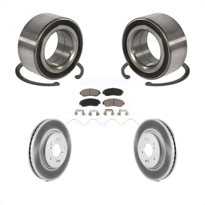 Kit de Rotor et de plaquettes de frein à disque revêtu de roulement de roue avant, pour Honda Crosstour Accor