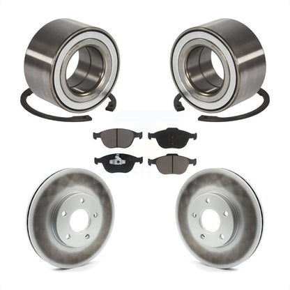 Kit de plaquettes de Rotor de frein, manteau de roulement de roue avant pour Ford Transit Connect 2010 – 2013