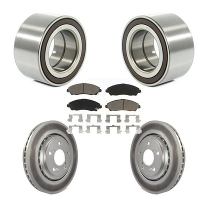 Kit de rotor et de plaquettes de frein avec roulement de roue avant, pour Honda Ridgelin 2017 – 2019
