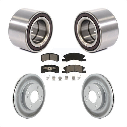 Kit de rotor et de plaquettes de frein avec roulement de roue avant, pour Mitsubishi Mirag 2014 – 2015