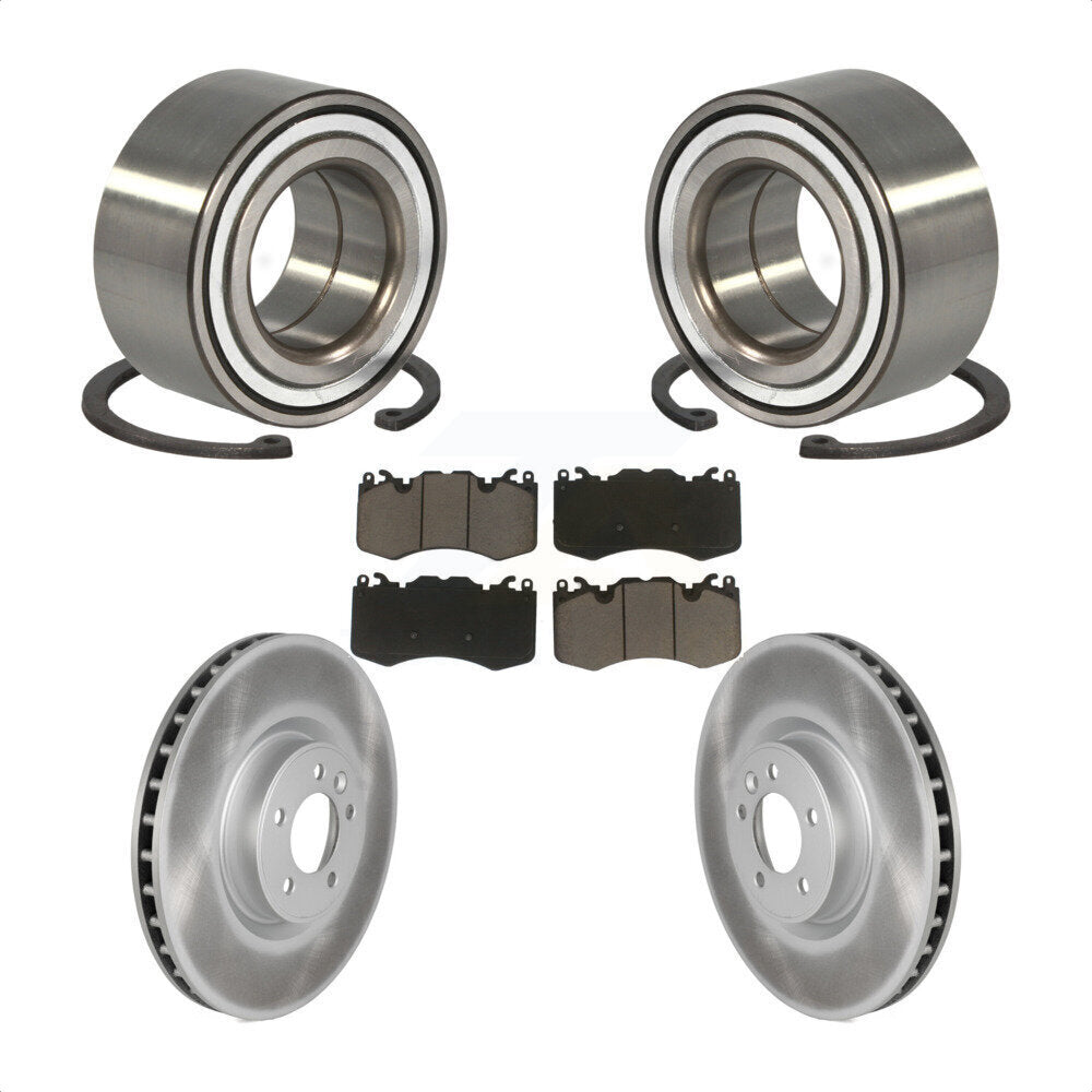 Kit de Rotor et de plaquettes de frein à disque revêtu de roulement de roue avant, pour Land Rover Range Spor