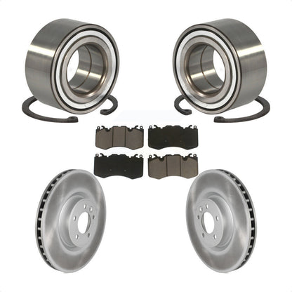 Kit de Rotor et de plaquettes de frein à disque revêtu de roulement de roue avant, pour Land Rover Range Spor