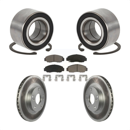 Kit de Rotor et de plaquettes de frein à disque revêtu de roulement de roue avant, pour Honda Accord Acura CS