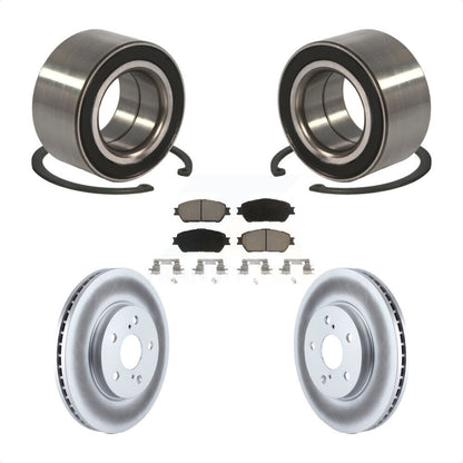 Kit de Rotor et plaquettes de frein revêtus de roulement de roue avant, pour Toyota Sienna Camry Solar