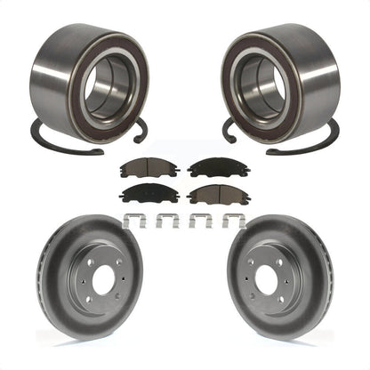 Kit de Rotor et de plaquettes de frein à disque enduit de roulement de roue avant pour Ford Focu 2008 – 2011