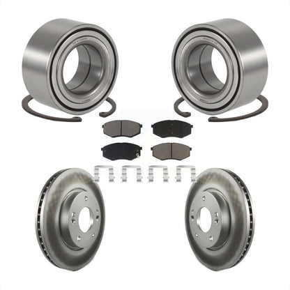 Kit de plaquettes de Rotor de frein, manteau de roulement de roue avant, pour Hyundai Tucson Kia Sportage FW