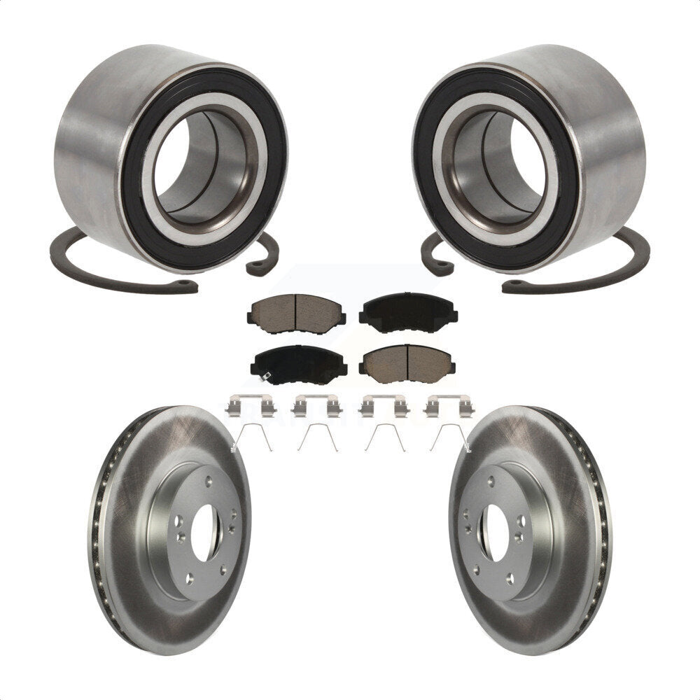 Kit de plaquettes de Rotor de frein, manteau de roulement de roue avant pour Honda Accord Fit Element Acur