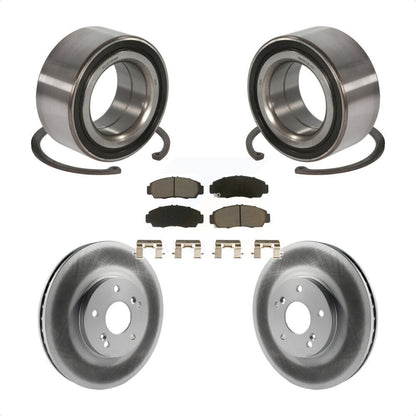 Kit de Rotor et de plaquettes de frein à disque revêtu de roulement de roue avant, pour Honda Accord Acura TS