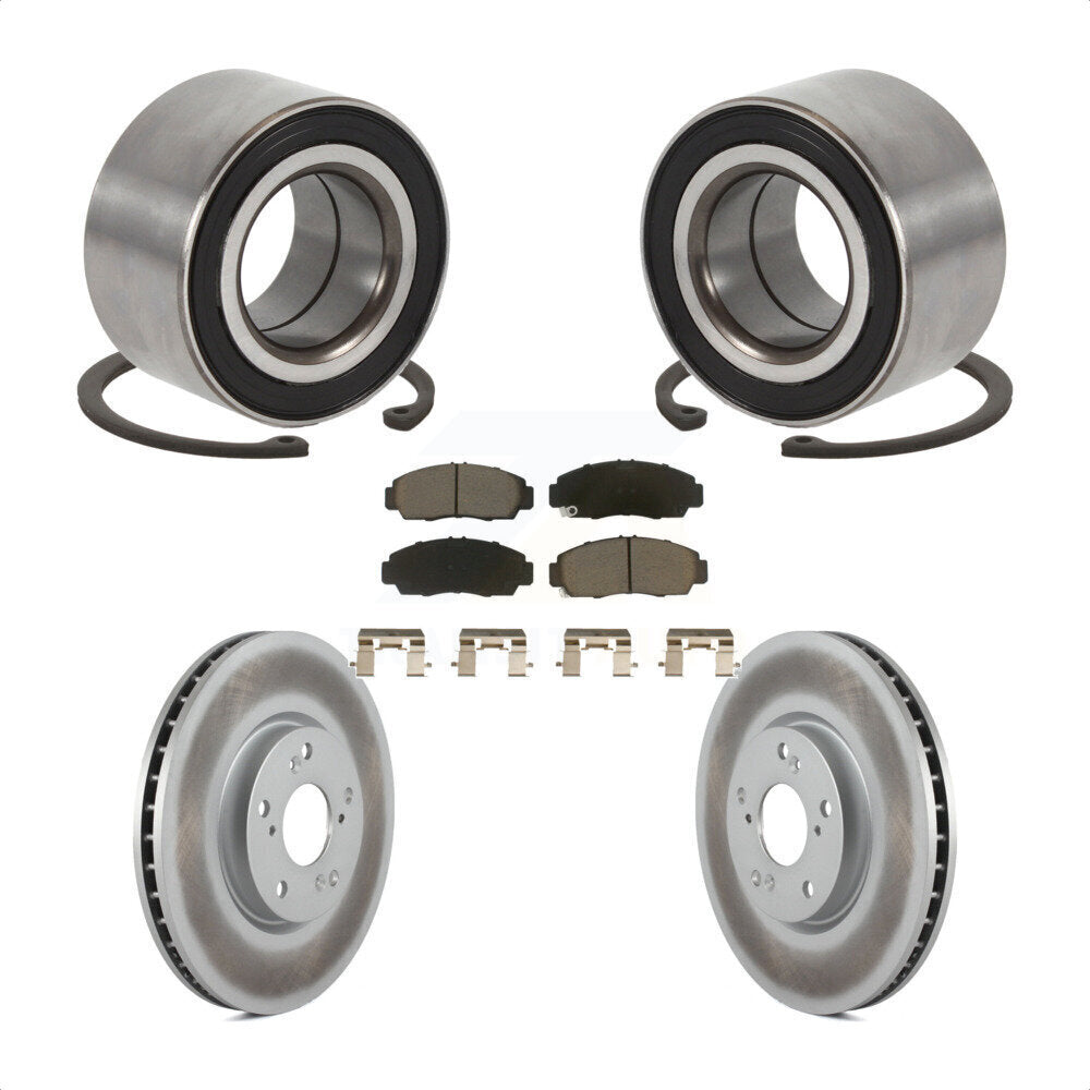 Kit de plaquettes de Rotor de frein, manteau de roulement de roue avant pour transmission automatique Acura TL