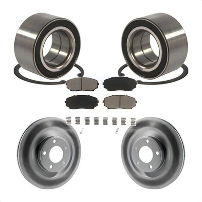 Kit de Rotor et plaquettes de frein à disque revêtus de roulement de roue avant, pour Ford Edge Lincoln MK