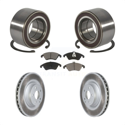 Kit de plaquettes de Rotor de frein à disque enduit de roulement de roue avant, pour Mercedes-Benz E400 E55