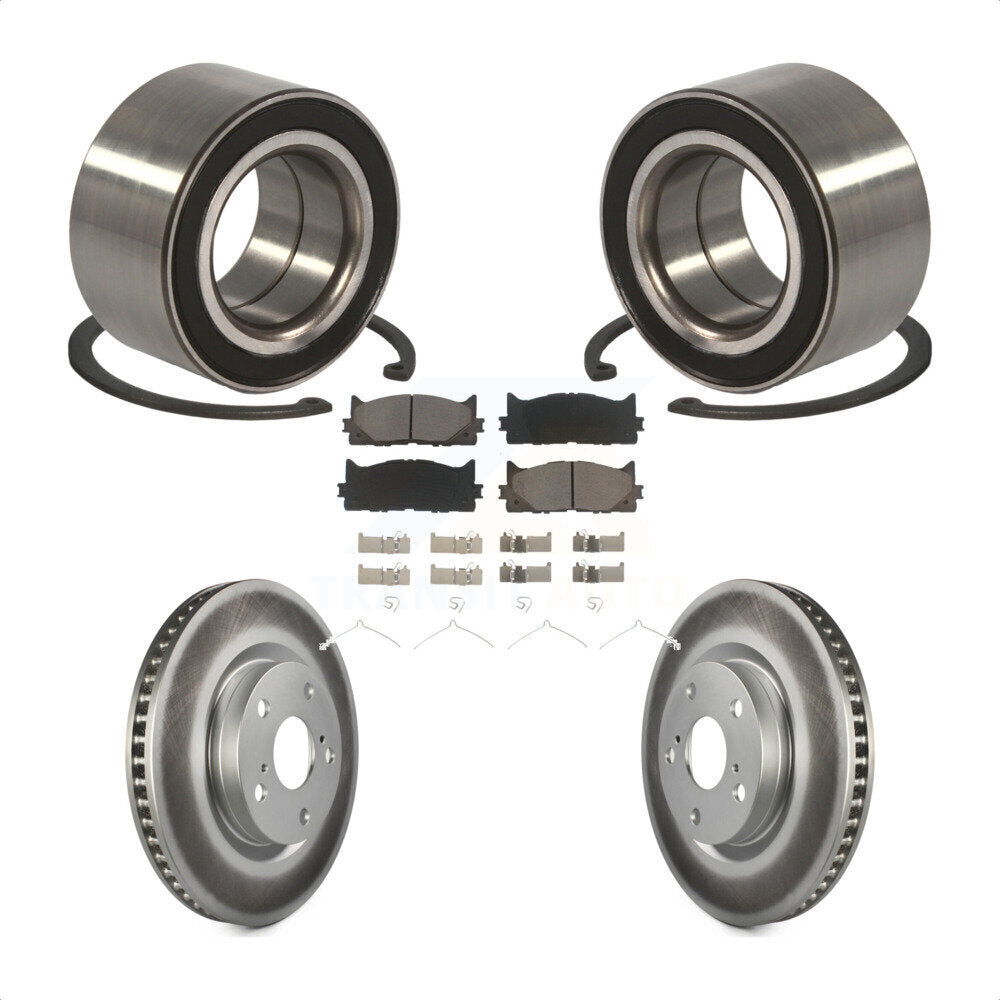 Kit de plaquettes de Rotor de frein, manteau de roulement de roue avant, pour Toyota Camry Lexus ES350 Avalo