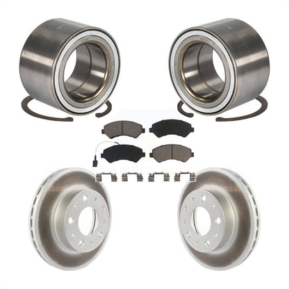 Kit de plaquettes de Rotor de frein revêtues de roulement de roue avant, pour Ram ProMaster 2500 3500 150