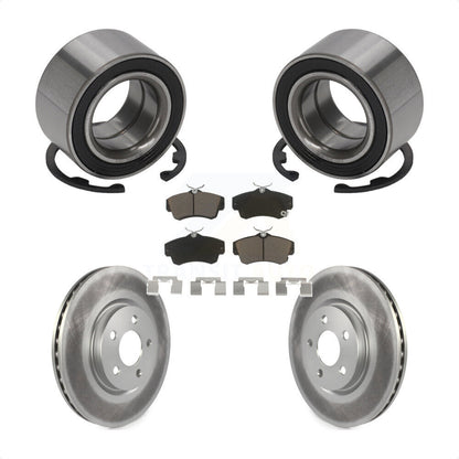 Kit de Rotor et plaquettes de frein à disque enduit de roulement de roue avant pour Chrysler PT Cruise
