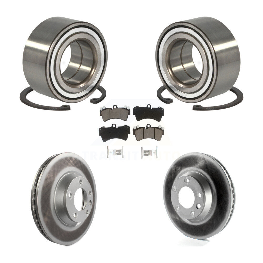 Kit de plaquettes de Rotor de frein, manteau de roulement de roue avant, pour Audi Q7 Porsche Cayenne Touare