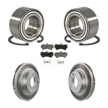 Kit de Rotor et plaquettes de frein revêtus de roulement de roue avant, pour Porsche Cayenne volkswagen