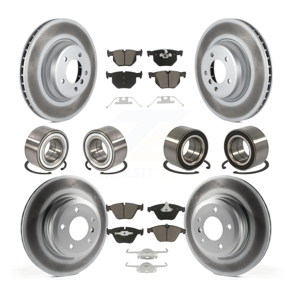 Kit de rotors et plaquettes de frein à roulement avant et arrière (10 pièces) pour BMW 335i xDrive 335x