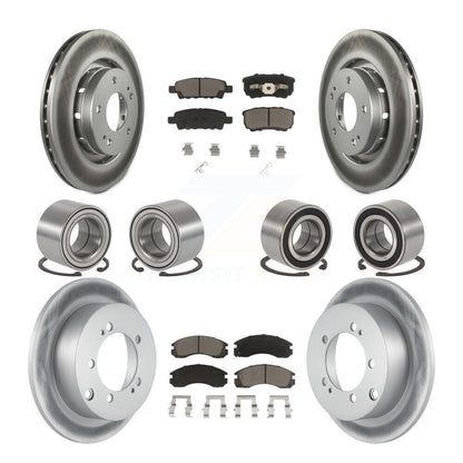 Kit de plaquettes de Rotor de frein, roulement avant et arrière (10 pièces) pour Mitsubishi Outlander AW