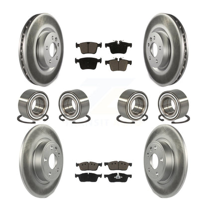 Kit de Rotor et de plaquettes de frein enduits de roulement avant et arrière, pour Land Rover Discovery Spor
