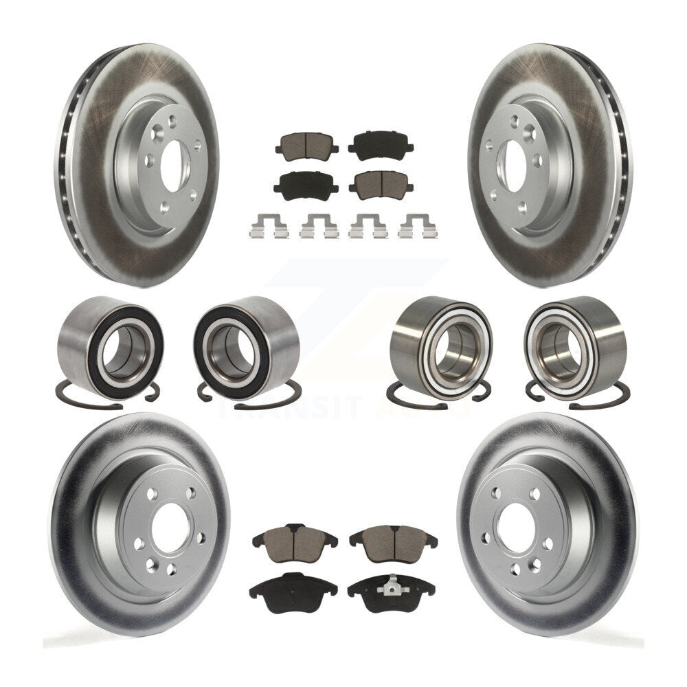 Kit de plaquettes de Rotor de frein revêtues de roulements avant et arrière (10 pièces) pour Land Rover Range Evoqu